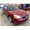 Image 9 : PARKSVILLE - 2006 CHEVROLET MALIBU RED 239460 KMS - D143303A