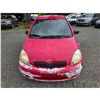 Image 4 : DUNCAN - 2005 TOYOTA ECHO RED 311383 KMS - D077375