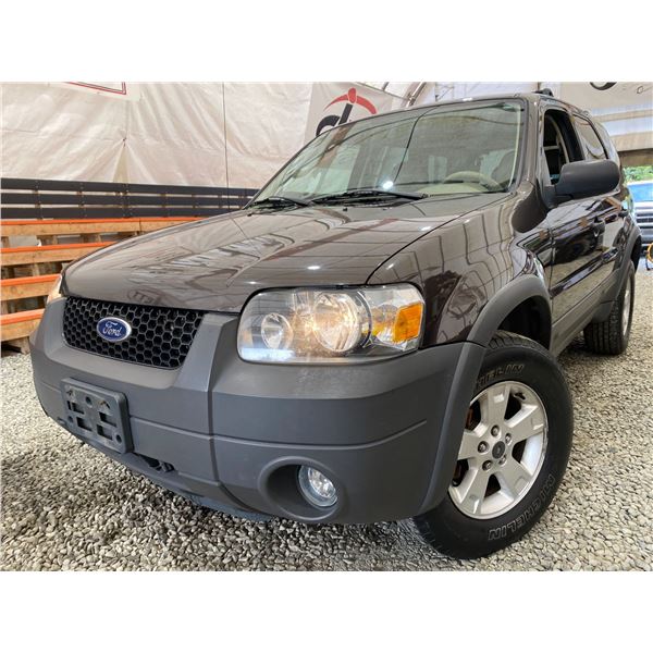 PARKSVILLE - 2006 FORD ESCAPE BROWN 316093 KMS - PB64555