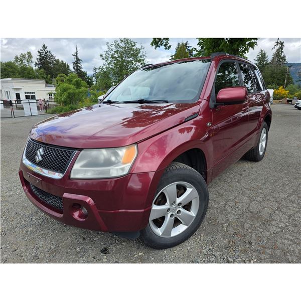 DUNCAN - 2006 SUZUKI GRAND VITARA RED 236614 KMS - D103001