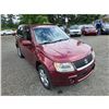 Image 6 : DUNCAN - 2006 SUZUKI GRAND VITARA RED 236614 KMS - D103001