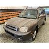 Image 3 : PARKSVILLE - 2005 HYUNDAI SANTA FE BROWN 310751 KMS - B939508
