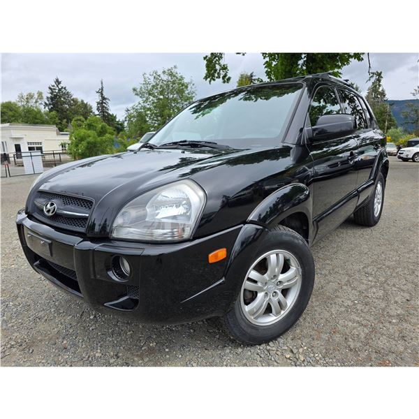 DUNCAN - 2007 HYUNDAI TUCSON BLACK 279374 KMS - D596274