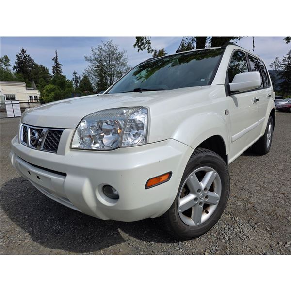 DUNCAN - 2005 NISSAN X-TRAIL WHITE 265218 KMS - D105889