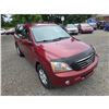 Image 6 : DUNCAN - 2007 KIA SORENTO RED 196256 KMS - KNDJC736X75757473