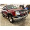 Image 8 : PARKSVILLE - 2004 CHEVROLET AVALANCHE RED 399361 KMS - D323046A
