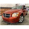 Image 1 : PARKSVILLE - 2007 DODGE CALIBER ORANGE TMU "NO RESERVE" - P551070