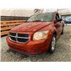 Image 2 : PARKSVILLE - 2007 DODGE CALIBER ORANGE TMU "NO RESERVE" - P551070