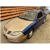 Image 4 : PARKSVILLE - 2005 PONTIAC SUNFIRE BLUE 268232 KMS - B214106