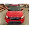 Image 7 : PARKSVILLE - 2010 KIA SOUL RED 270279 KMS - B070937