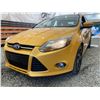 Image 2 : PARKSVILLE - 2012 FORD FOCUS YELLOW 236083 KMS - D116200