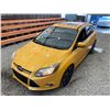 Image 4 : PARKSVILLE - 2012 FORD FOCUS YELLOW 236083 KMS - D116200