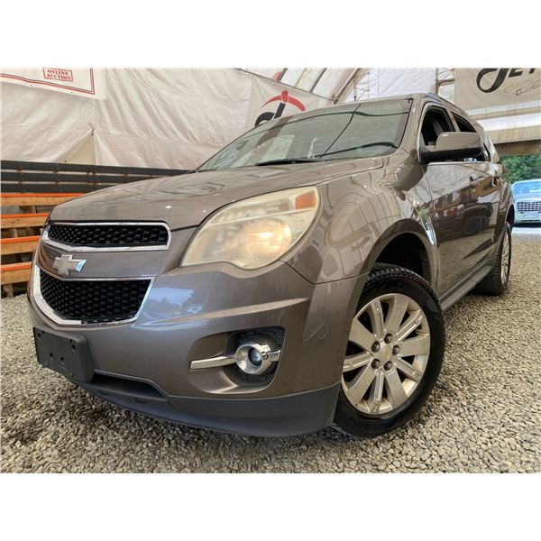 PARKSVILLE - 2010 CHEVROLET EQUINOX BROWN 297809 KMS - D251426