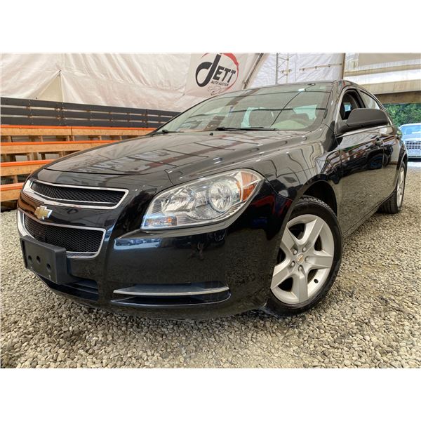PARKSVILLE - 2009 CHEVROLET MALIBU BLACK 112521 KMS - D220336