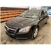 Image 3 : PARKSVILLE - 2009 CHEVROLET MALIBU BLACK 112521 KMS - D220336
