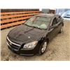 Image 4 : PARKSVILLE - 2009 CHEVROLET MALIBU BLACK 112521 KMS - D220336
