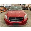 Image 6 : PARKSVILLE - 2007 DODGE CALIBER RED 209004 KMS - B300469