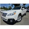 Image 1 : DUNCAN - 2013 SUBARU OUTBACK WHITE  166240 KMS - D315998