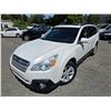 Image 2 : DUNCAN - 2013 SUBARU OUTBACK WHITE  166240 KMS - D315998