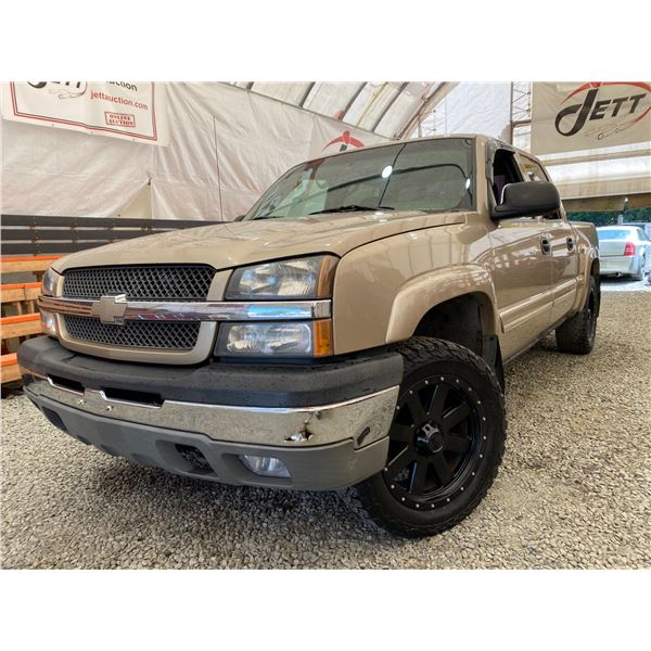 PARKSVILLE - 2004 CHEVROLET SILVERADO GOLD 371827 KMS - B370022