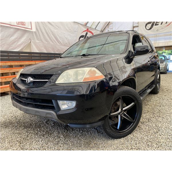 PARKSVILLE - 2002 ACURA MDX BLACK 234888 KMS - D000030