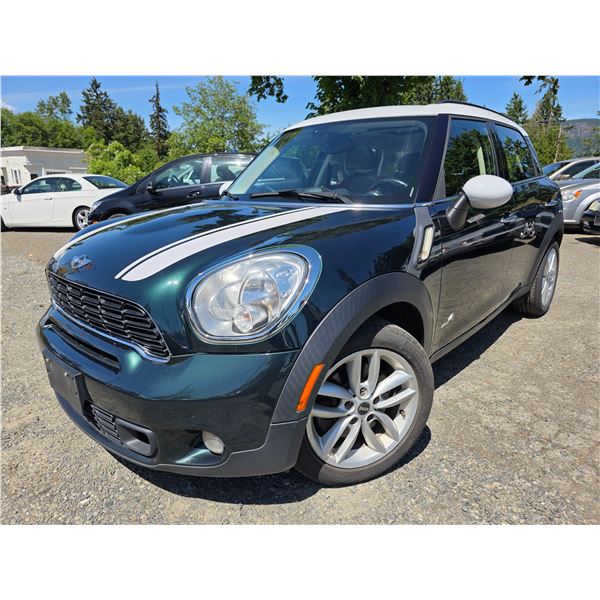 DUNCAN - 2013 MINI COUNTRYMAN GREEN 181922 KMS - DP33387