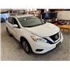 Image 10 : PARKSVILLE - 2016 NISSAN MURANO WHITE 205720 KMS - J142022