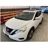 Image 4 : PARKSVILLE - 2016 NISSAN MURANO WHITE 205720 KMS - J142022