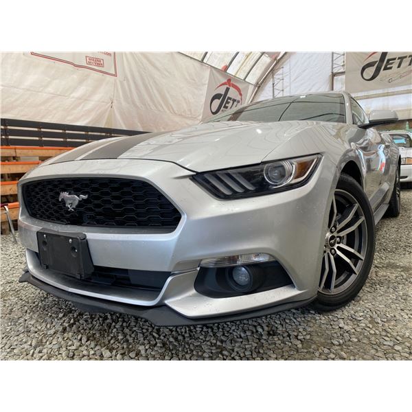 PARKSVILLE - 2017 FORD MUSTANG GRAY 137980 KMS - J321510