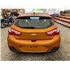 Image 18 : PARKSVILLE - 2017 CHEVROLET CRUZE ORANGE 204194 KMS - B562931