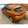 Image 22 : PARKSVILLE - 2017 CHEVROLET CRUZE ORANGE 204194 KMS - B562931