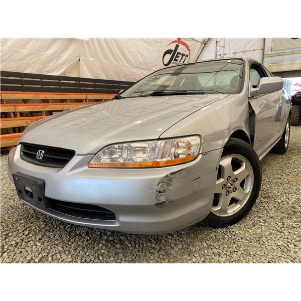 PARKSVILLE - 1999 HONDA ACCORD SILVER 248133 KMS - B801454