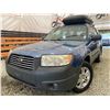 Image 1 : PARKSVILLE - 2007 SUBARU FORESTER BLUE 254912 KMS - P725790