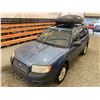 Image 4 : PARKSVILLE - 2007 SUBARU FORESTER BLUE 254912 KMS - P725790