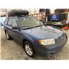 Image 9 : PARKSVILLE - 2007 SUBARU FORESTER BLUE 254912 KMS - P725790