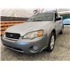 Image 2 : PARKSVILLE - 2006 SUBARU OUTBACK SILVER 184241 MILES - B336097