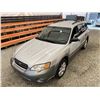 Image 4 : PARKSVILLE - 2006 SUBARU OUTBACK SILVER 184241 MILES - B336097