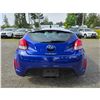 Image 18 : DUNCAN - 2012 HYUNDAI VELOSTER BLUE  194610 KMS - D042784
