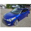 Image 4 : DUNCAN - 2012 HYUNDAI VELOSTER BLUE  194610 KMS - D042784