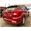 Image 19 : PARKSVILLE - 2007 DODGE CALIBER RED 209004 KMS - B300469