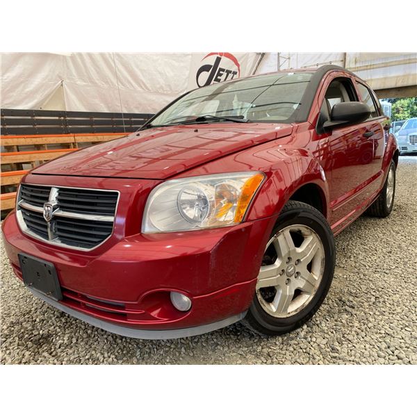 PARKSVILLE - 2007 DODGE CALIBER RED 209004 KMS - B300469