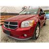 Image 2 : PARKSVILLE - 2007 DODGE CALIBER RED 209004 KMS - B300469