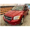 Image 3 : PARKSVILLE - 2007 DODGE CALIBER RED 209004 KMS - B300469