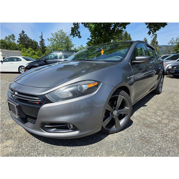 DUNCAN - 2013 DODGE DART GREY 180379 KMS - P327447