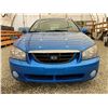 Image 5 : PARKSVILLE - 2005 KIA SPECTRA BLUE 291072 KMS - D107646