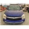 Image 6 : PARKSVILLE - 2005 CHEVROLET EQUINOX BLUE 218219 KMS - P063554