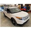 Image 10 : PARKSVILLE - 2013 FORD EXPLORER WHITE 242410 KMS - DA31669