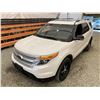 Image 4 : PARKSVILLE - 2013 FORD EXPLORER WHITE 242410 KMS - DA31669