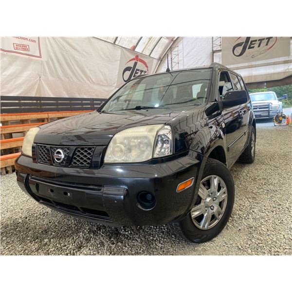 PARKSVILLE - 2005 NISSAN X-TRAIL BLACK 196930 KMS - P001452