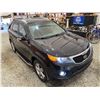 Image 10 : PARKSVILLE - 2012 KIA SORENTO BLACK 201898 KMS - B234945